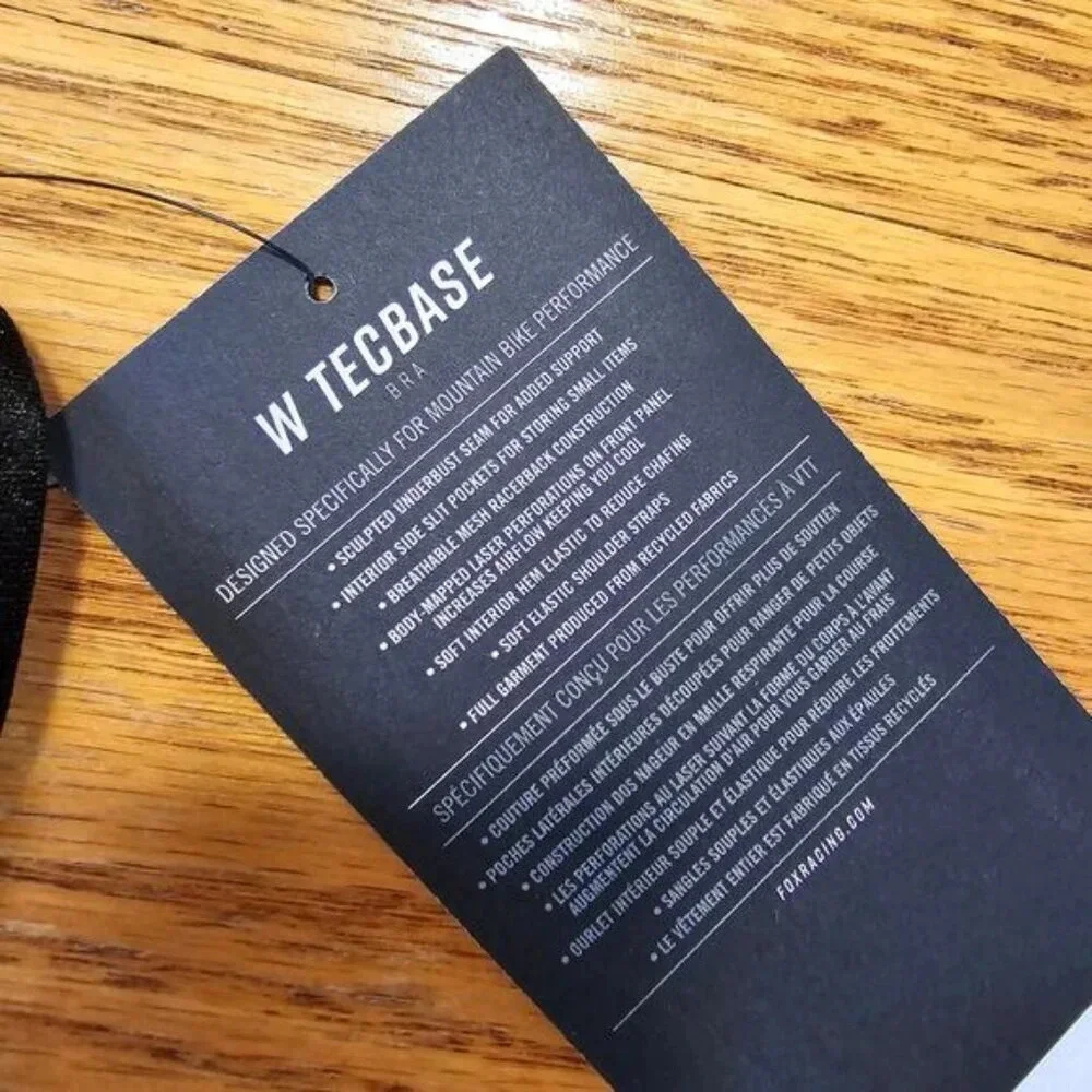 Fox Racing Tecbase‎ Bra - Size Extra Large - Picture 6 of 9